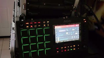 Testing The MPC 60 mode on The Modified MPC Live II