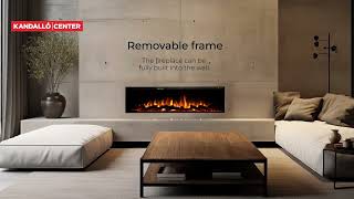 Diana Beépíthető Elektromos Kandalló Mobil Applikációval