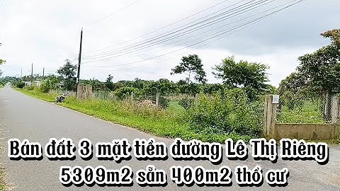 Bán đất ngay Phường 3 Bảo Lộc|| Góc 3 mặt tiền đường|| Quy hoạch đất ở toàn bộ 