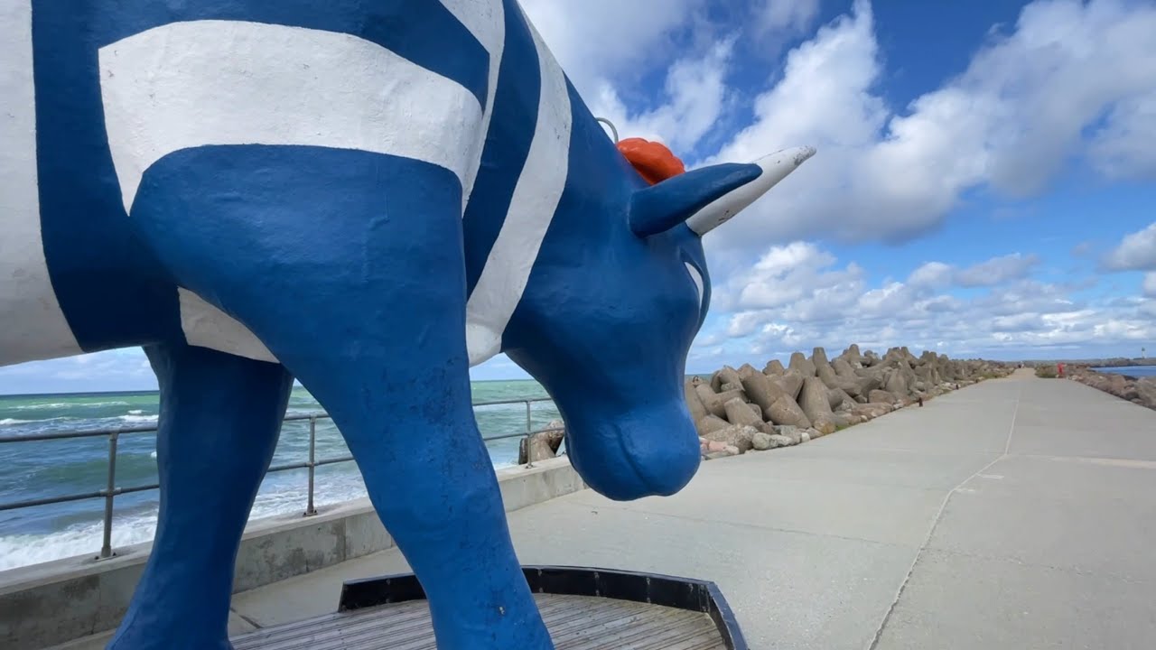 Poilsinė - pažintinė kelionė į pajūrį (4).  Ventspilio pietinis molas.