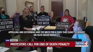 Protestors call for end of death penalty