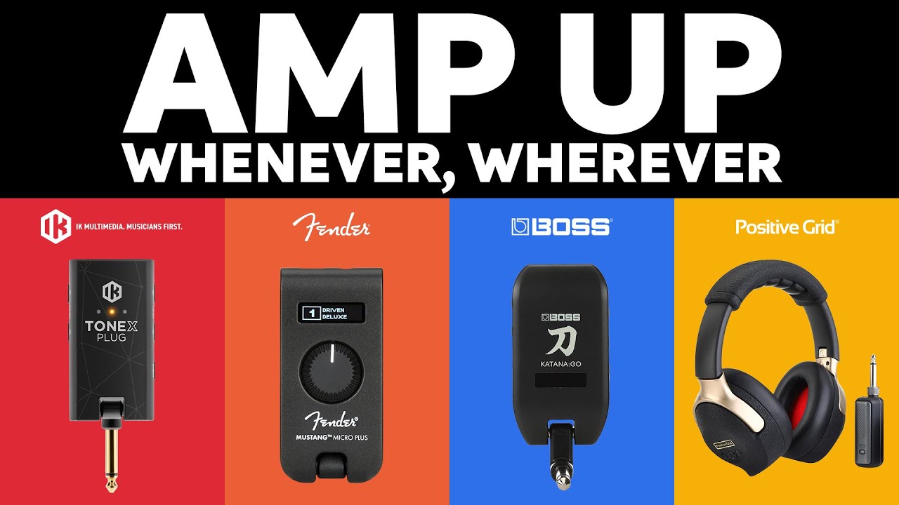 Why You Need a Guitar Headphone Amp! IK Mulitmedia, Fender