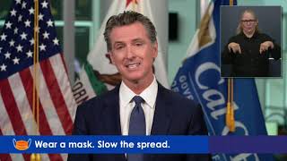 Gov. Newsom Gives Update On State's Response to West Coast Heat Wave, COVID-19