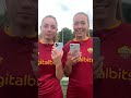 Phone flash challenge featuring AS Roma 📲 #shorts