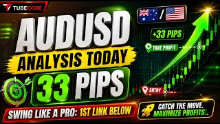 AUDUSD ANALYSIS TODAY| Live Forex Trading| 33 PIPS