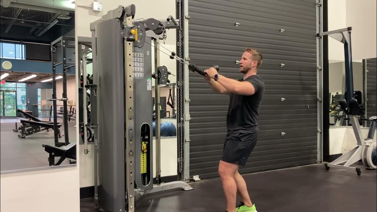 Standing Rope Facepull YouTube
