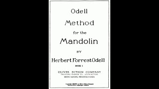 Odell preliminary tremolo exercise on the open strings