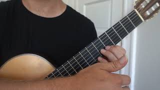 Classical Guitar Lesson- How to Play a Hinge Barre