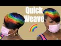 Pride hair | Rainbow hair style