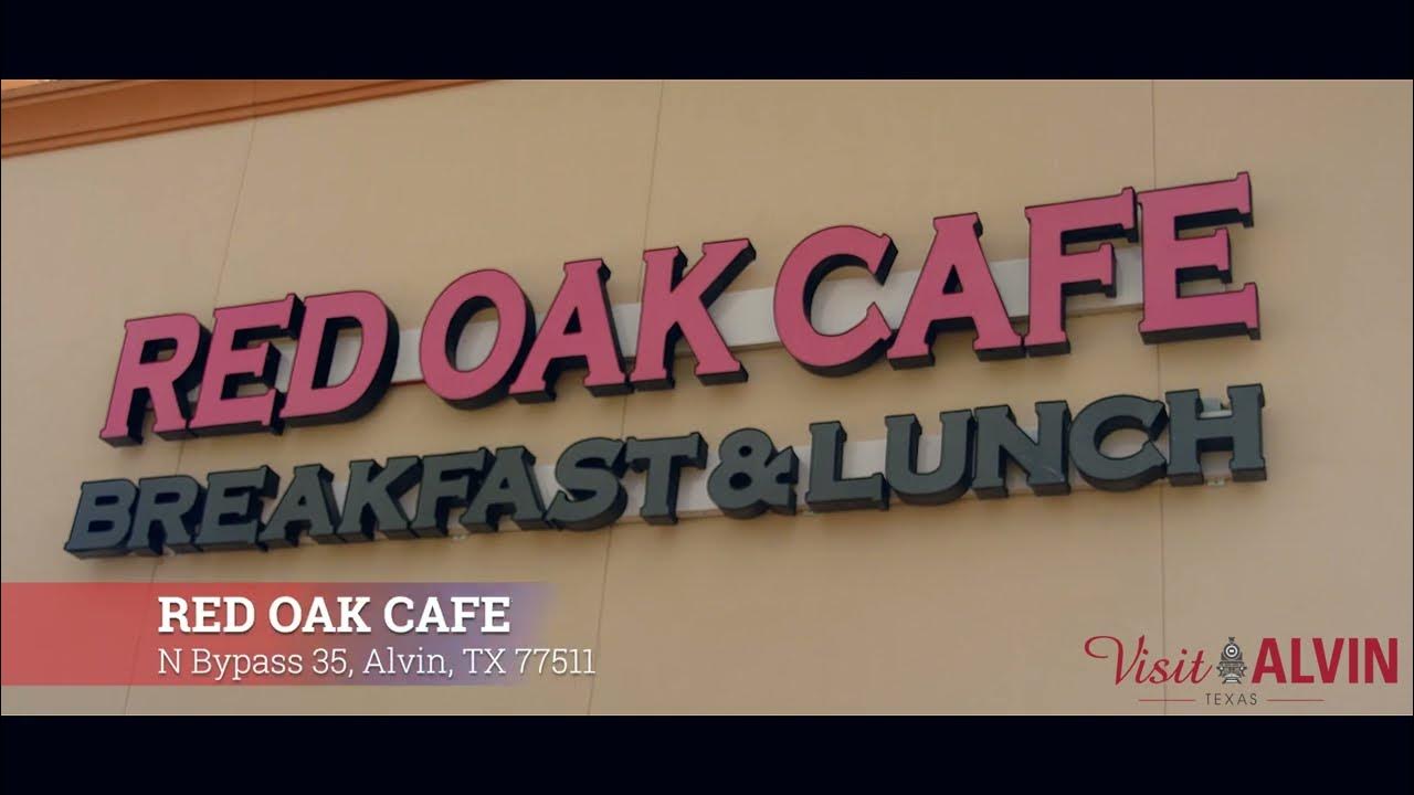 Red Oak Cafe on the Alvin Foodie YouTube