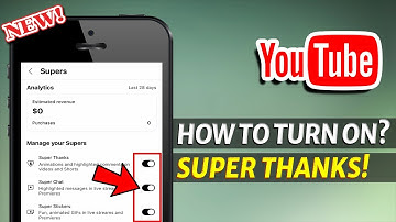 How to Enable Super Thanks/Super Chat/Super Stickers on iPhone?