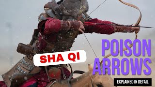 Enemy at the Gates: 9 Types of Poison Arrows Sha Qi Explained (Plus 17 real life examples)