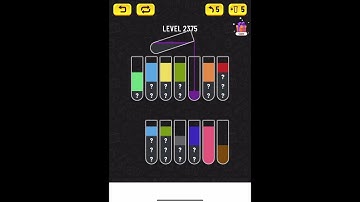 water sort puzzle level 2375