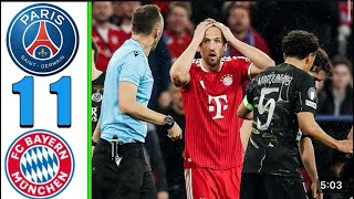 Psg Vs Bayern Munich Extended Highlights And All Goals | eFootball Gameplay | Simulation #highlights