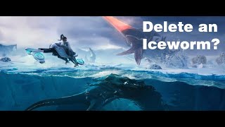 The only way to kill an Iceworm in Subnautica (Below Zero)