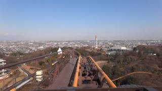よみうりランド バンデット Bandit Roller Coaster At Tokyo Yomiuri Land Youtube