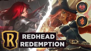 KATARINA & MISS FORTUNE Redhead Redemption | Legends of Runeterra Deck