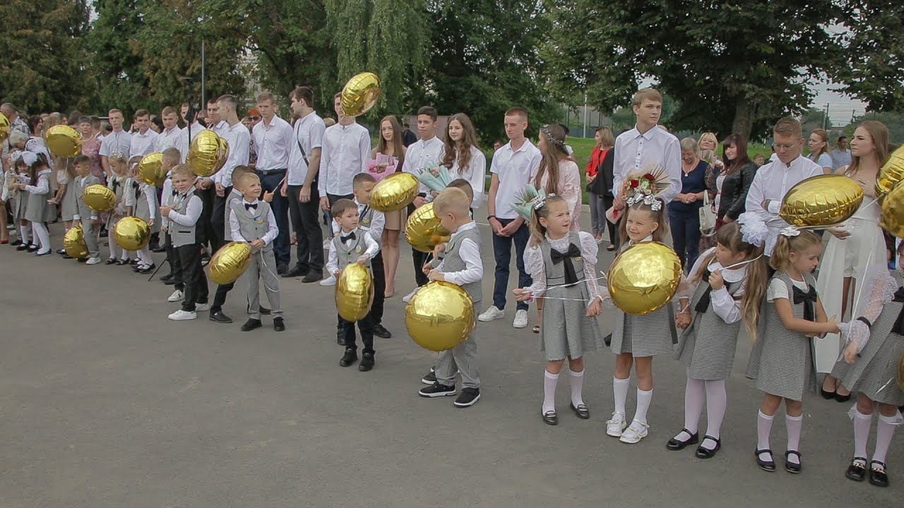 1 вересня для першокласників, свято Першого дзвоника у Жашкові