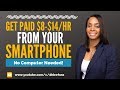 Get Paid $8-$14/hr from Your Smartphone (No Computer Needed)