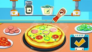 Little Panda Space Kitchen | Babybus Gameplay | The Draw Game screenshot 3