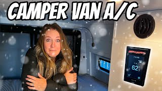 The most LUXURIOUS thing you can add to a CAMPER VAN! | Cruise N Comfort Icebox 12V air conditioner