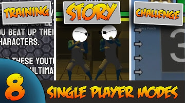 Story, Training, and Challenge Mode: Universal Fighting Engine 2 Game Creation Part 8