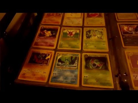 Showing My Old Pokemon Card Collection!