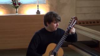 J. S. Bach Gigue-Double from Suite BWV 997 by Patrik Kleemola, guitar