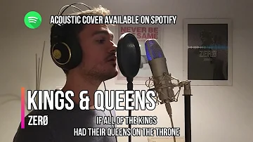 Kings & Queens - Ava Max | Male Cover by ZERØ | with LYRICS