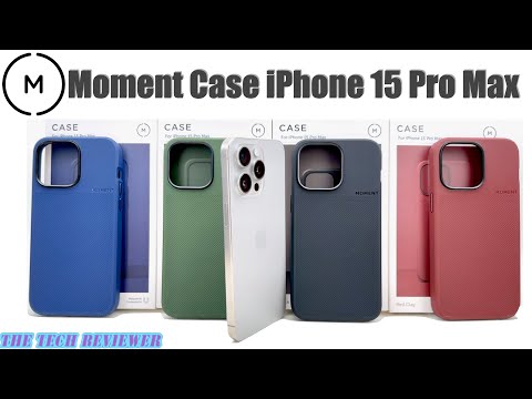 Moment iPhone 15 Pro Max Case: 10 ft Drop Protection * Slim