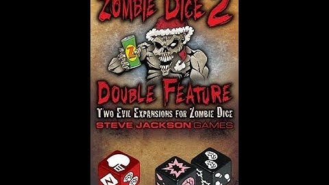 Zombie Dice 2: Double Feature Review with Strategywizard & Nathan