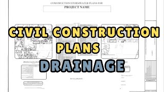 How to Read Construction Plans Part 2 | Drainage