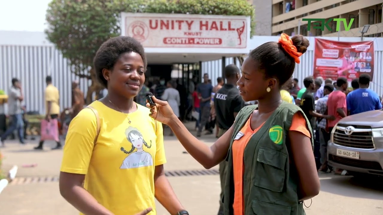 KNUST Welcomes freshmen to campus for the 2024/25 academic year