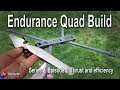 Endurance Quad Build: Calculating weight, thrust and flight time