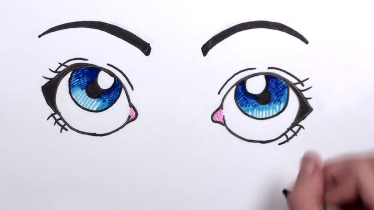 How to Draw Cartoon Eyes | MLT - YouTube