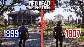 The Evolution Of The Red Dead Redemption 2 Map Through Time