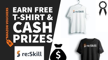 Earn Free T-Shirt & Cash Rewards Amazon vouchers With Amazon (AWS) Re-Skill Initiative| With Tricks