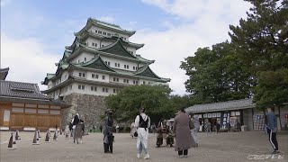 コロナ警戒のＧＷ 　名古屋城では「春まつり」開催中