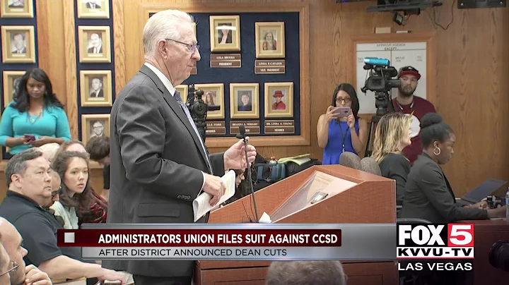 Admin union sues CCSD over dean firings