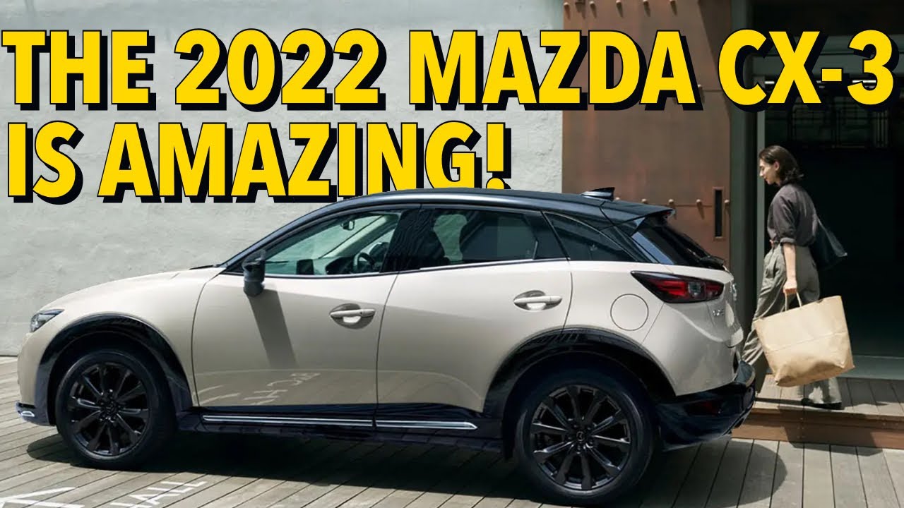 Mazda Japan's Super Edgy 2022 Mazda CX-3 is Beautiful - YouTube