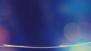 Blue Bokeh & Lower Third Streaks (Darkened) - Looping Background Motion Video