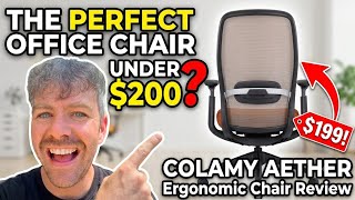 The Perfect Office Chair Under $200? | COLAMY AETHER Ergonomic Chair Review