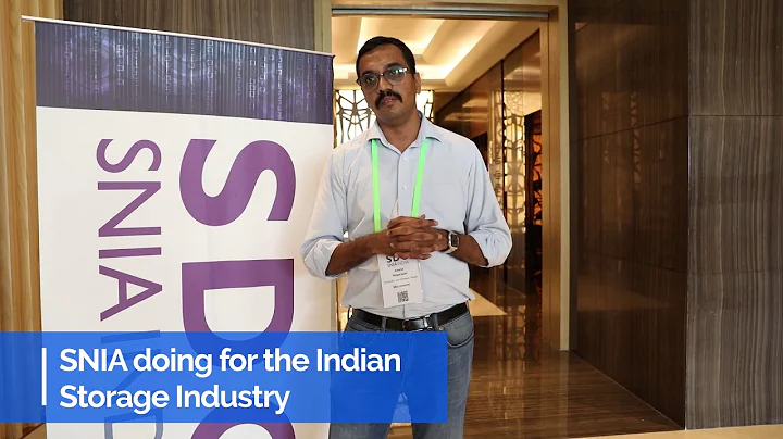 What is SNIA doing for the Indian Storage Industry...