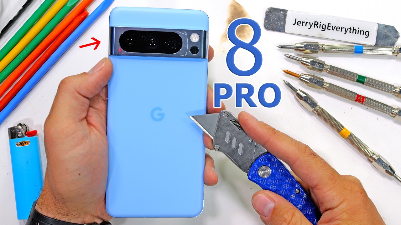 Google Pixel 8 Pro Survives Durability Test, Fares Better Than iPhone 15 Pro  Max