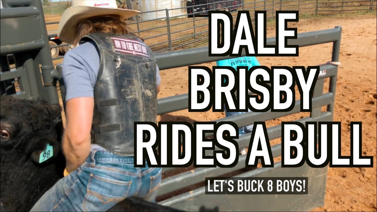 Dale Brisby on a bull - Rodeo Time 105 - YouTube