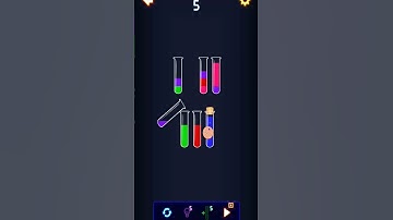 color test tube ,  "Tic Tac Toe Glow" Game.