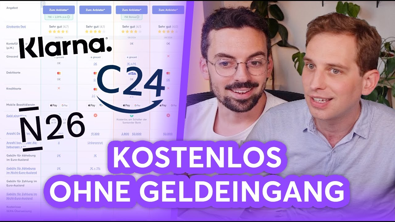 Kostenloses Girokonto ohne Mindesteingang: Gibt es das noch? | Finanzfluss Stream Highlights