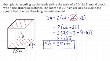 Surface Areas with Missing Sides