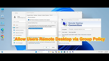 How To Allow Domain User To Remote Desktop To All Computer Using Group Policy Windows Server 2022