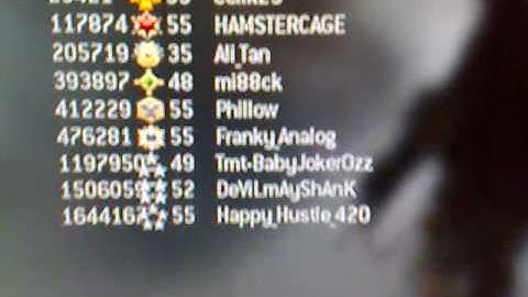 Call of Duty 4 Rank Error